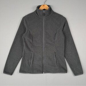 AMAZON‎ ESSENTIALS Classic Fit Polar Fleece Jacket XS Charcoal Heather Full Zip